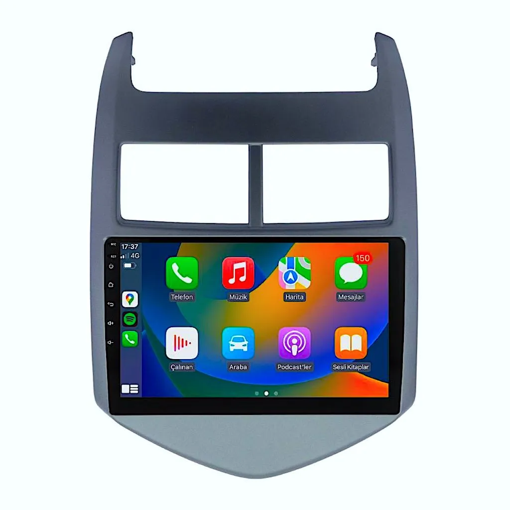 Chevrolet Aveo 2012-13 10" Android Auto Apple CarPlay multimedya sistemi - Sultanbeyli Pendik Kartal montaj