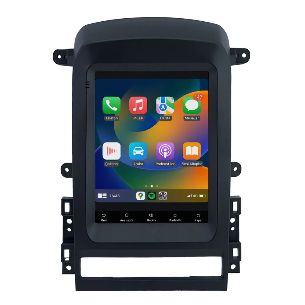 Chevrolet Captiva 2006-11 9.7" Android Auto Apple CarPlay multimedya sistemi - Sultanbeyli Pendik Kartal montaj