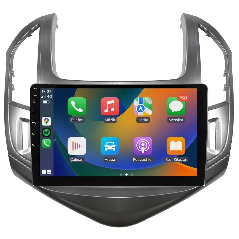 Chevrolet Cruze 2013-15 9" Android Auto Apple CarPlay multimedya sistemi - Sultanbeyli Pendik Kartal montaj