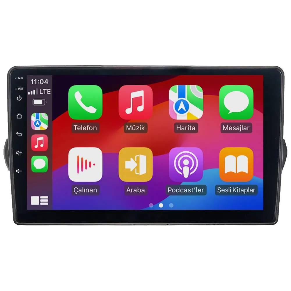 Fiat Egea 2016-2023 9" Android Auto Apple CarPlay multimedya sistemi - Sultanbeyli Pendik Kartal montaj