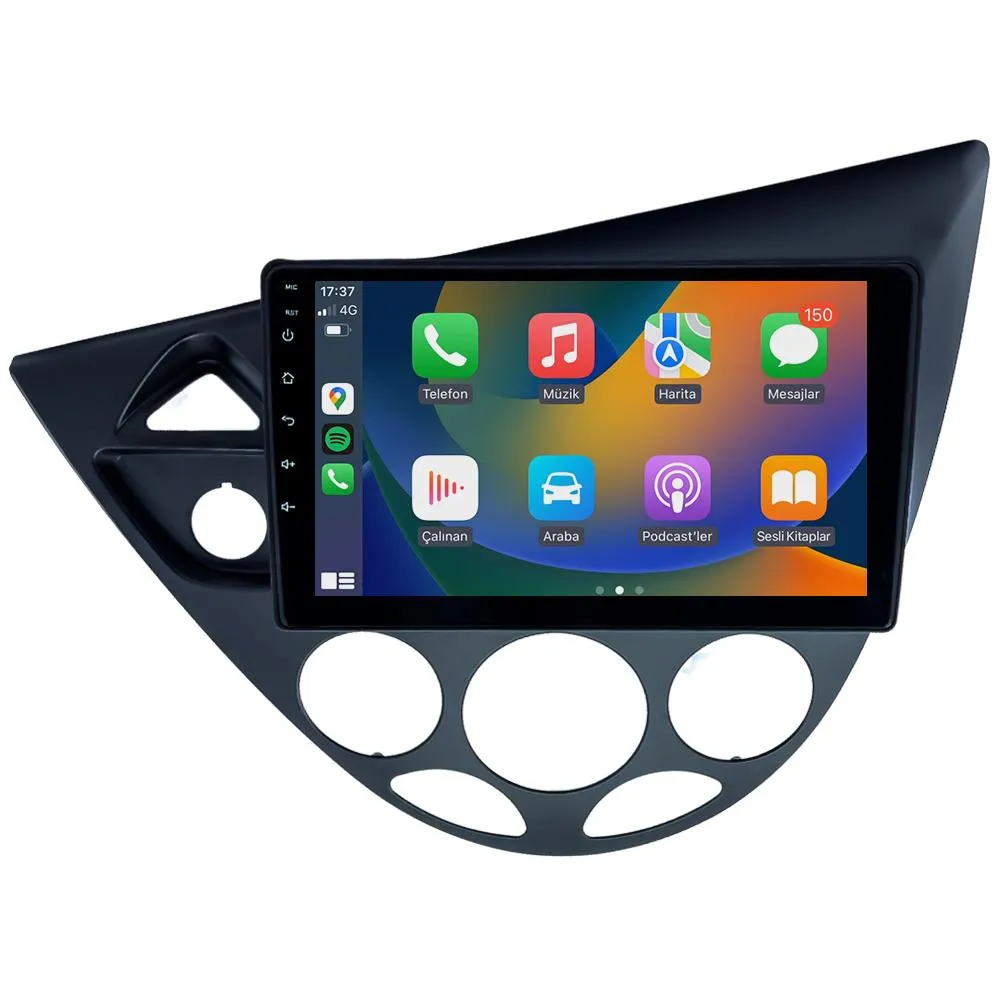 Ford Focus 1 1999-2004 10" Android Auto Apple CarPlay multimedya sistemi - Sultanbeyli Pendik Kartal montaj
