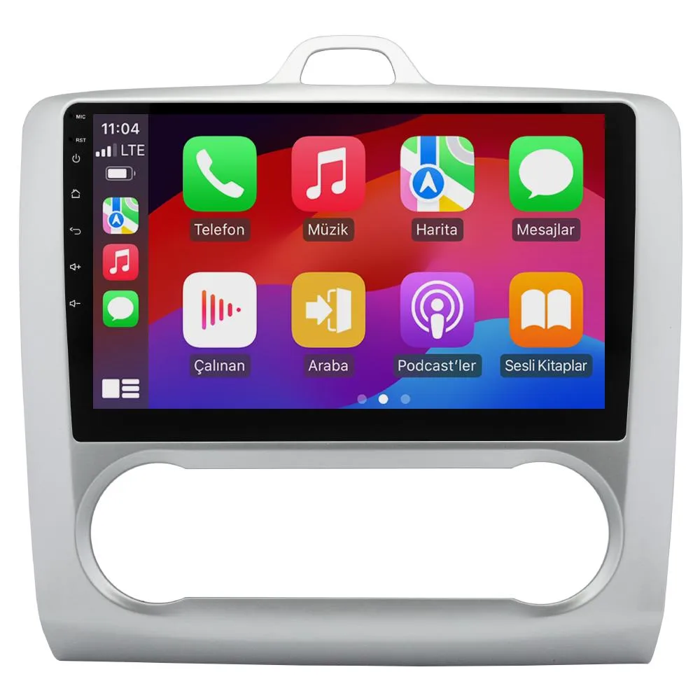 Ford Focus 2 2006-11 9" Android Auto Apple CarPlay multimedya sistemi - Sultanbeyli Pendik Kartal montaj