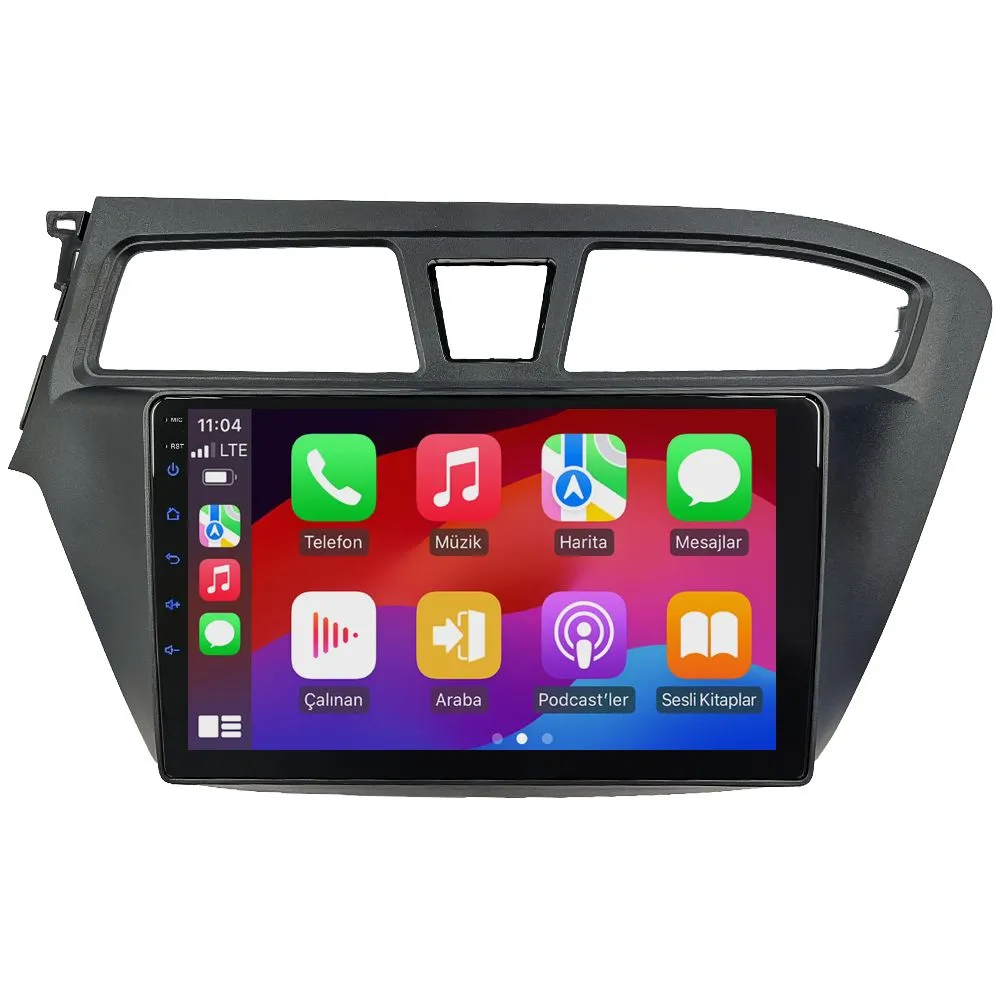 Hyundai i20 2015-17 9" Android Auto Apple CarPlay multimedya sistemi - Sultanbeyli Pendik Kartal montaj