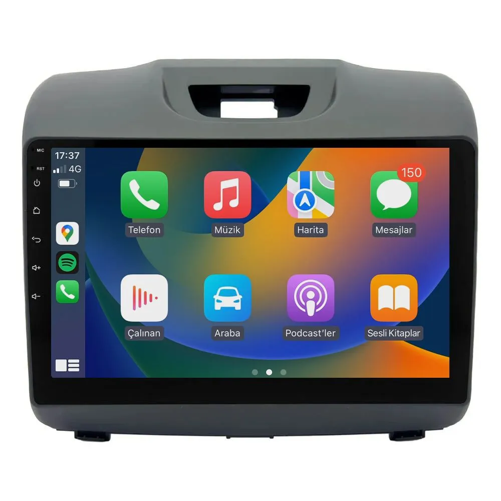 Isuzu D-Max 2012-19 10" Android Auto Apple CarPlay multimedya sistemi - Sultanbeyli Pendik Kartal montaj