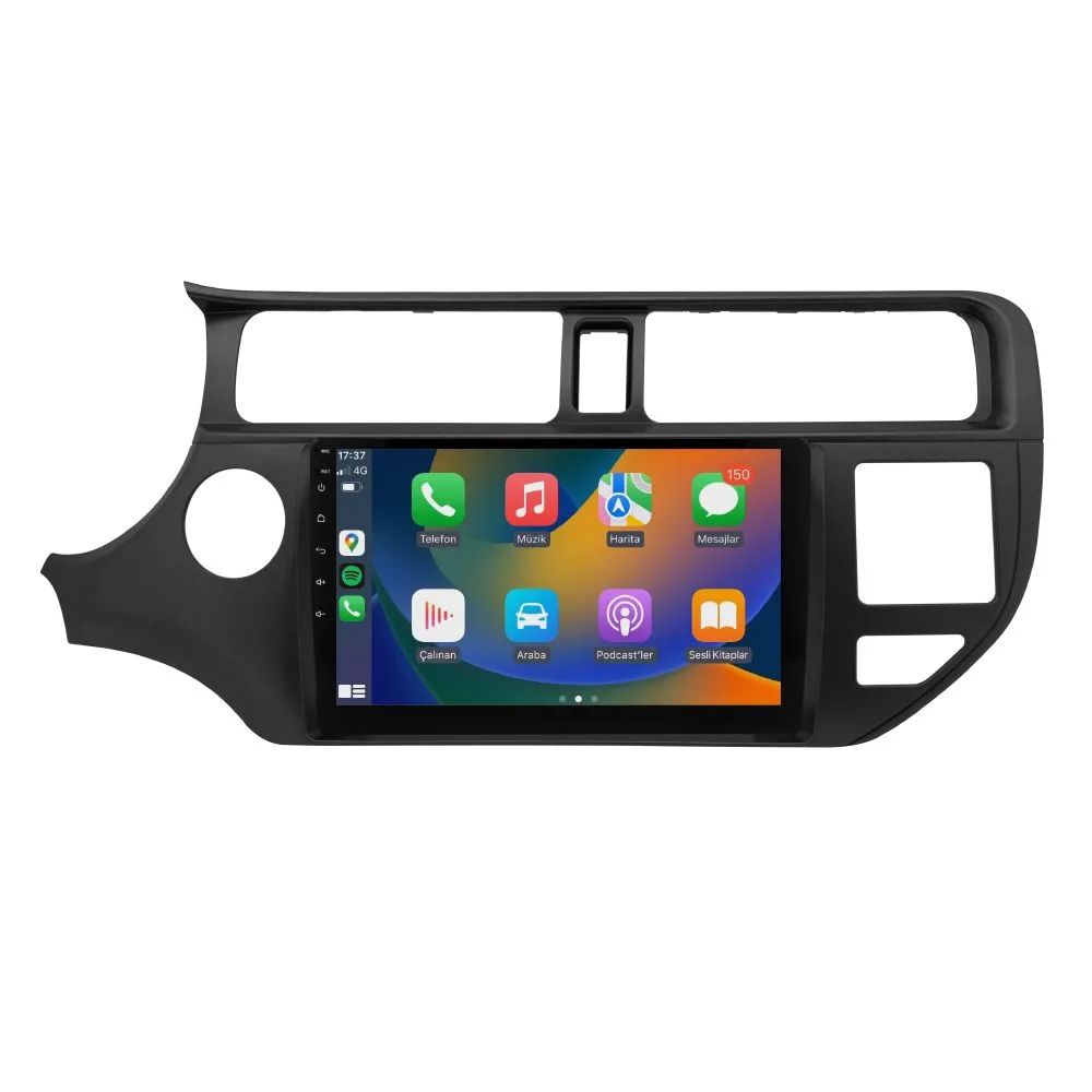 Kia Rio 2012-14 9" Android Auto Apple CarPlay multimedya sistemi - Sultanbeyli Pendik Kartal montaj