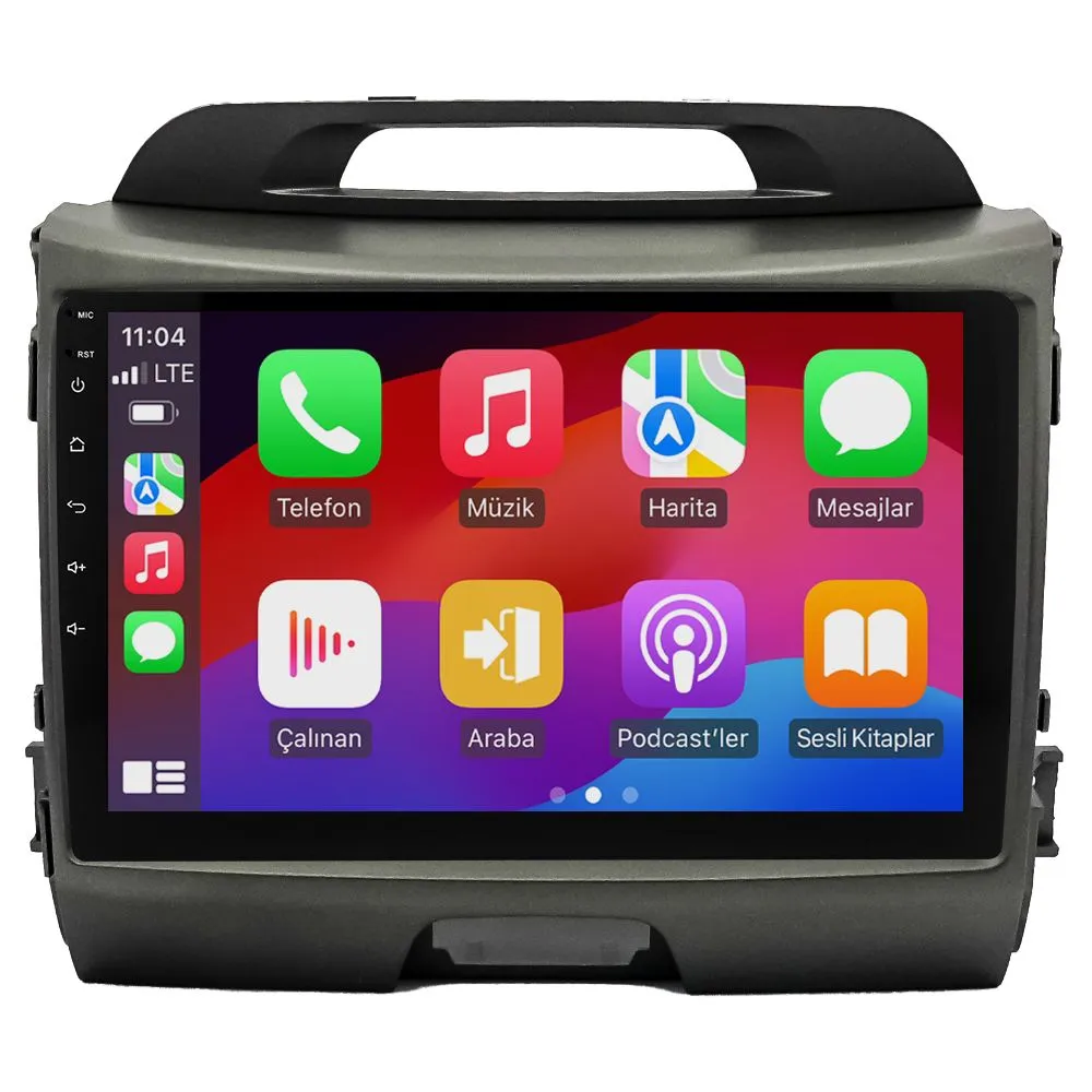 Kia Sportage 2011-15 9" Android Auto Apple CarPlay multimedya sistemi - Sultanbeyli Pendik Kartal montaj