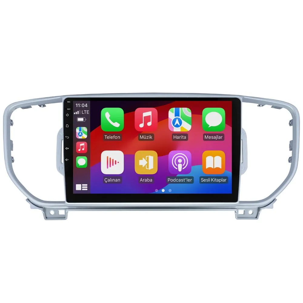 Kia Sportage 2016-18 9" Android Auto Apple CarPlay multimedya sistemi - Sultanbeyli Pendik Kartal montaj