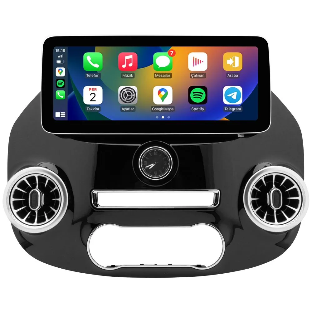 Mercedes Vito 2015-23 9" Android Auto Apple CarPlay multimedya sistemi - Sultanbeyli Pendik Kartal montaj