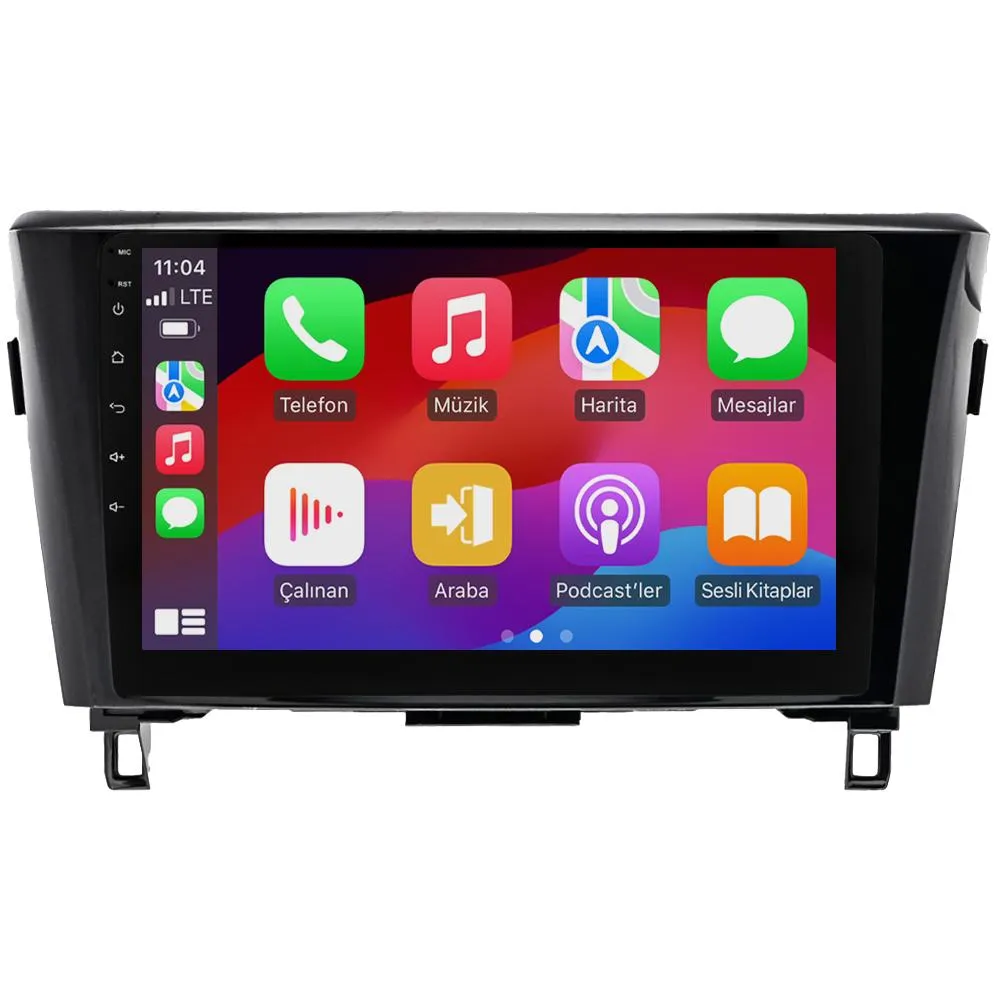 Nissan Qashqai 2014-20 10" Android Auto Apple CarPlay multimedya sistemi - Sultanbeyli Pendik Kartal montaj