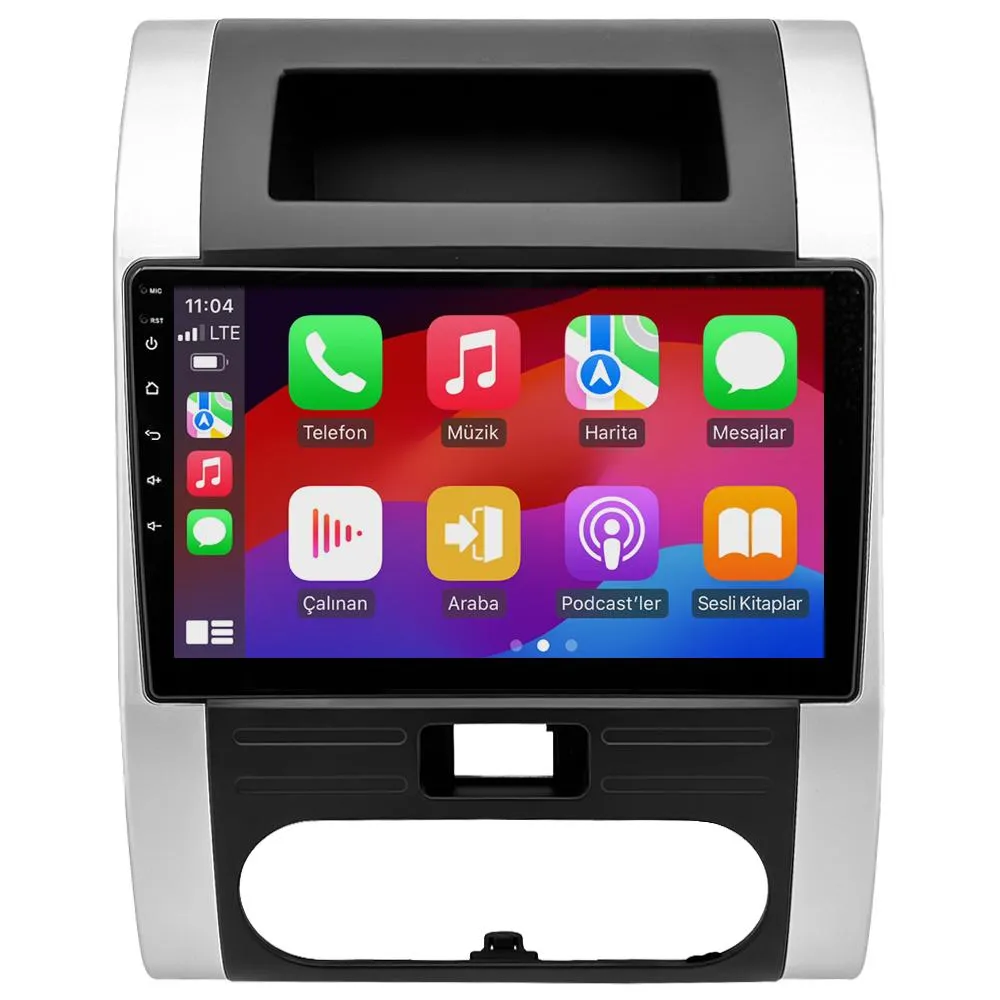 Nissan X-Trail 2008-13 9" Android Auto Apple CarPlay multimedya sistemi - Sultanbeyli Pendik Kartal montaj