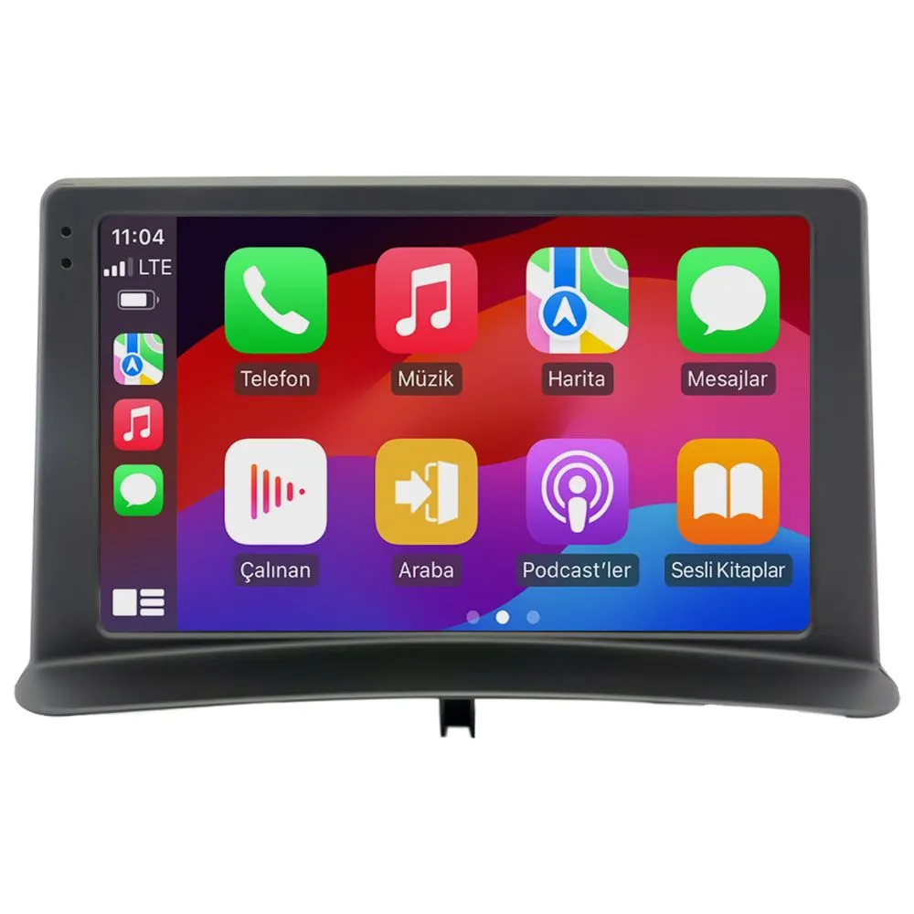 Renault Clio 3 2008-12 9" Android Auto Apple CarPlay multimedya sistemi - Sultanbeyli Pendik Kartal montaj