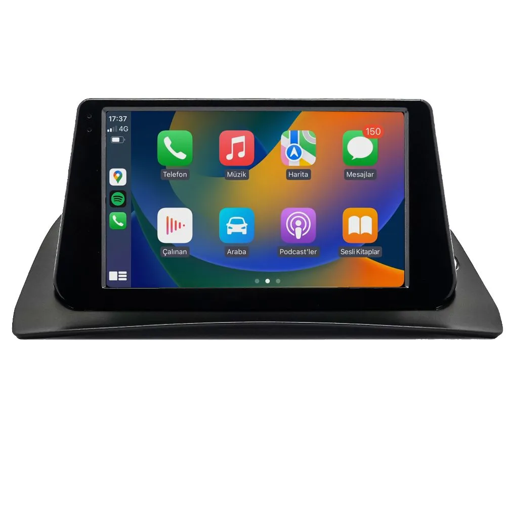 Renault Kangoo 2015-18 9" Android Auto Apple CarPlay multimedya sistemi - Sultanbeyli Pendik Kartal montaj