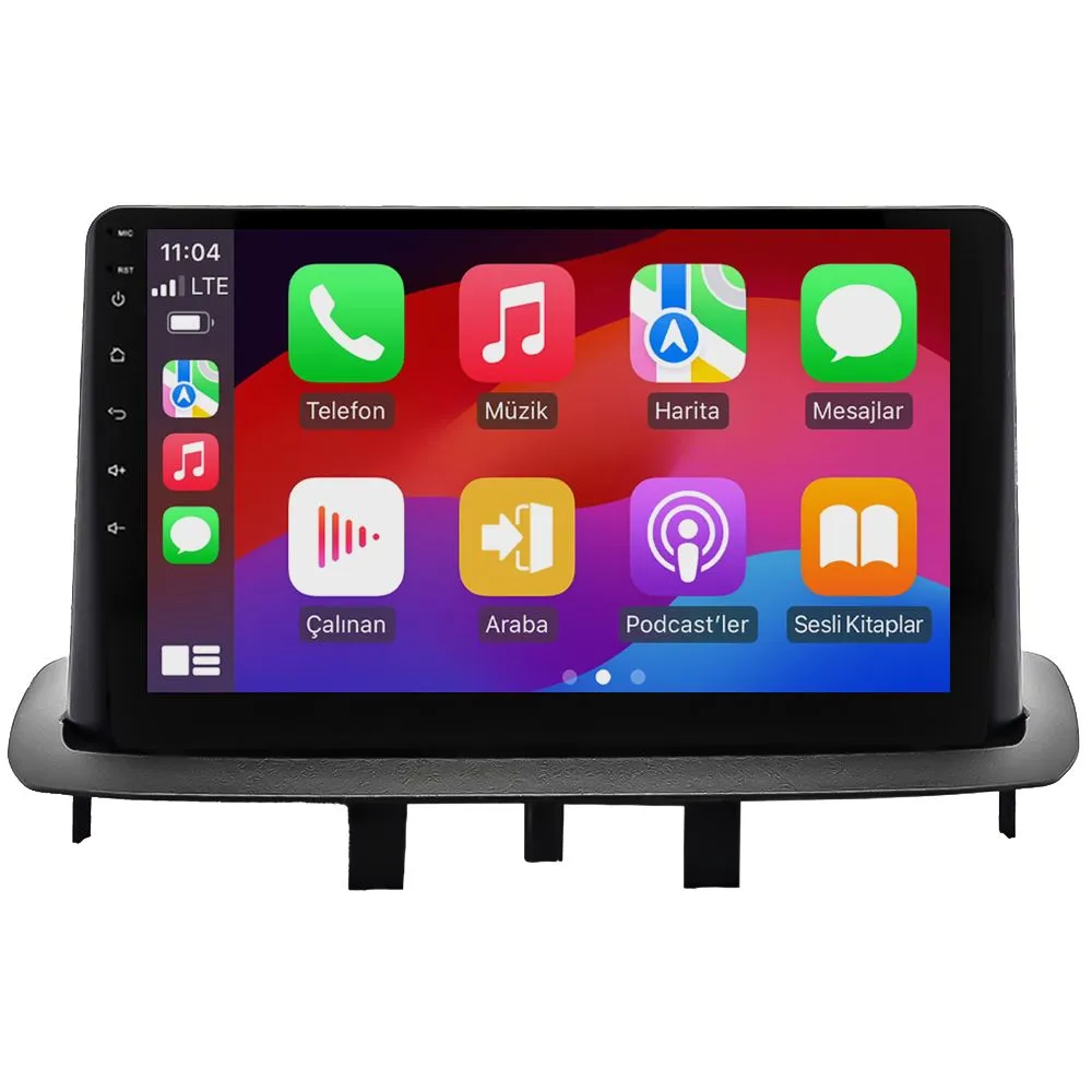 Renault Megane 3 / Fluence 2010-15 9" Android Auto Apple CarPlay multimedya sistemi - Sultanbeyli Pendik Kartal montaj