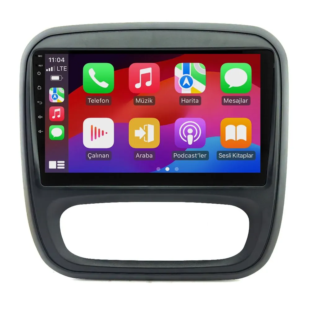 Renault Traffic 2015-21 9" Android Auto Apple CarPlay multimedya sistemi - Sultanbeyli Pendik Kartal montaj