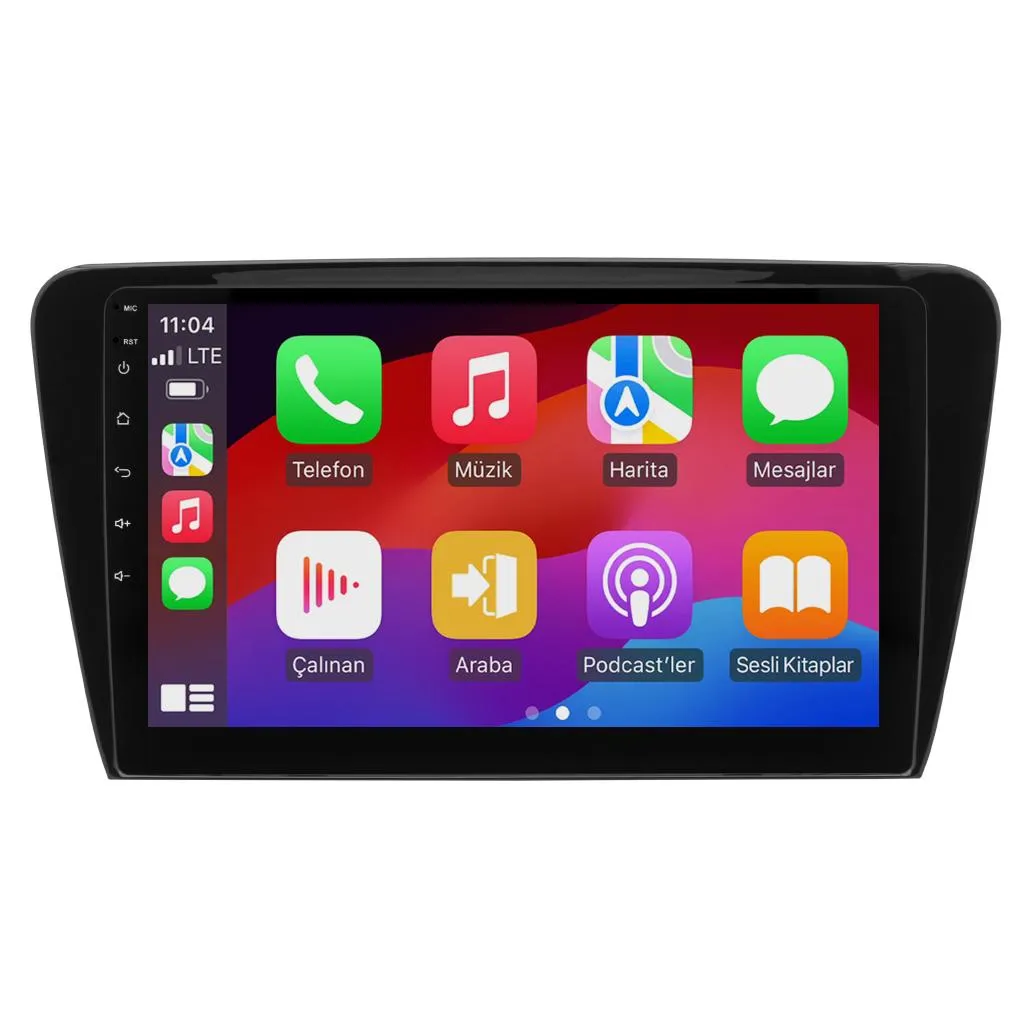 Skoda Octavia 2013-17 10" Android Auto Apple CarPlay multimedya sistemi - Sultanbeyli Pendik Kartal montaj