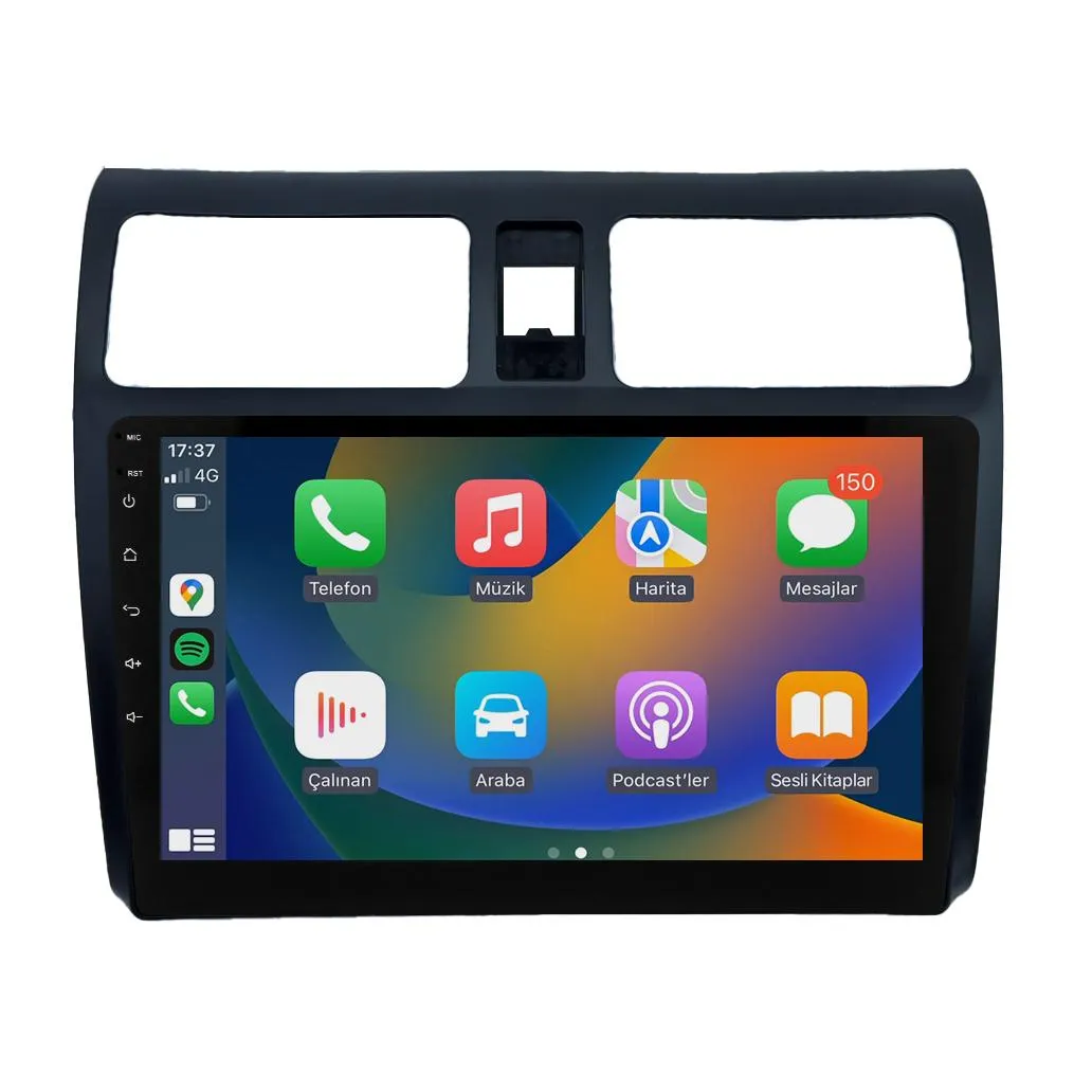 Suzuki Swift 2006-10 9" Android Auto Apple CarPlay multimedya sistemi - Sultanbeyli Pendik Kartal montaj